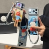 Ốp lưng SpongeBob kèm dây đeo_O223 (Iphone, Huawei, Honor, OPPO, Vivo, Xiaomi & Redmi)