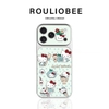 Ốp lưng Hello Kitty xanh chấm bi_O181 (Iphone, Huawei, Honor, OPPO, Vivo, Xiaomi & Redmi)