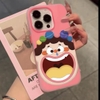Ốp lưng mặt cười hoạt hình đính hạt pastel_O199 (Iphone, Huawei, Vivo, OPPO)