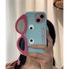 Ốp lưng kính râm gập dễ thương_O131 (Tất cả các dòng Iphone)