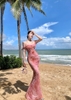 Váy loang màu dáng dài_Y71