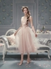 LaceMade váy công chúa voan đính hoa_Y54