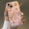 Ốp lưng Melody cute kèm giá gương_O141 (Iphone, Huawei, Honor, OPPO, Vivo, Xiaomi & Redmi)