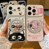 Ốp lưng nhân vật hoạt hình dễ thương kèm giá đỡ điện thoại_O201 (Iphone, Huawei, Honor, OPPO, Vivo, Xiaomi & Redmi)