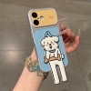 Ốp lưng Cún & Mèo giá đỡ điện thoại_O119 (Iphone, Huawei, Honor, OPPO, Vivo, Xiaomi & Redmi)
