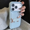Ốp lưng da chó lạp xưởng thêu nổi_O41 (Tất cả các dòng Iphone)