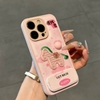 Ốp lưng ngựa thêu kèm gương_O03 (Iphone, Huawei, Honor, OPPO, Vivo, Xiaomi & Redmi)
