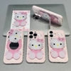 Ốp lưng điện thoại Hello Kitty kèm gương_O167 (Iphone, Huawei, Honor, OPPO, Vivo, Xiaomi & Redmi)