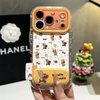 Ốp lưng họa tiết gấu Twinkle viền trong suốt kèm gương_O200 (Iphone, Huawei, Honor, OPPO, Vivo, Xiaomi & Redmi)