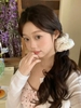 Scrunchie vải họa tiết bản lớn_R06