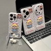 Ốp lưng Crybaby chấm bi kèm gương_O127 (Iphone, Huawei, Honor, OPPO, Vivo, Xiaomi & Redmi)