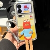 Ốp lưng SpongeBob kèm dây đeo_O223 (Iphone, Huawei, Honor, OPPO, Vivo, Xiaomi & Redmi)