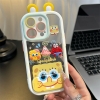 Ốp lưng SpongeBob & Patrick tai nổi kèm gương_O108 (Iphone, Huawei, Honor, OPPO, Vivo, Xiaomi & Redmi)