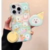 Ốp lưng gấu trắng tiệc sinh nhật kèm giá đỡ điện thoại_O47 (Iphone, Huawei, Honor, OPPO, Vivo, Xiaomi & Redmi)