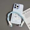 Ốp lưng điện thoại hình thú cute kèm dây đeo, ngăn đựng thẻ tiện lợi_O159 (Iphone, Huawei, Honor, OPPO, Vivo, Xiaomi & Redmi)
