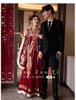 Hán phục cổ trang lễ phục thêu hoa văn_I107