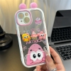 Ốp lưng SpongeBob & Patrick tai nổi kèm gương_O108 (Iphone, Huawei, Honor, OPPO, Vivo, Xiaomi & Redmi)