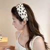 Băng đô bản rộng chấm bi retro_L19