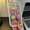Ốp lưng icon quái vật kèm gương_O107 (Iphone, Huawei, Honor, OPPO, Vivo, Xiaomi & Redmi)