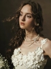 LaceMade váy len dáng ôm đính hoa_Y55