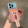 Ốp lưng Cún & Mèo giá đỡ điện thoại_O119 (Iphone, Huawei, Honor, OPPO, Vivo, Xiaomi & Redmi)