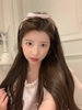 Băng đô cài tóc đính nơ satin_L04