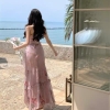 Váy quây ngực họa tiết hoa_Y38