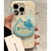 Ốp lưng mèo pastel kèm giá đỡ điện thoại_O228 (Iphone, Huawei, Honor, OPPO, Vivo, Xiaomi & Redmi)