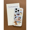 Ốp lưng gấu và chim cánh cụt dễ thương kèm giá đỡ điện thoại_O229 (Iphone, Huawei, Honor, OPPO, Vivo, Xiaomi & Redmi)