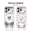 Ốp lưng Kuromi, Hello Kitty caro pastel_O158 (Iphone, Huawei, Honor, OPPO, Vivo, Xiaomi & Redmi)