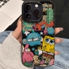 Ốp lưng SpongeBob và Patrick họa tiết_O211 (Tất cả các dòng Iphone)