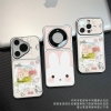 Ốp lưng hoạt hình cute viền mạ_O40 (Iphone, Huawei, Honor, OPPO, Vivo, Xiaomi & Redmi)