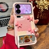 Ốp lưng đính ngựa nổi kèm gương_O01 (Iphone, Huawei, Honor, OPPO, Vivo, Xiaomi & Redmi)