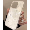 Ốp lưng gấu trắng kèm giá đỡ_O26 (Iphone, Huawei, Honor, OPPO, Vivo, Xiaomi & Redmi)