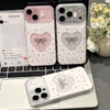 Ốp lưng hoa nhỏ nơ trái tim_O206 (Iphone, Huawei, Honor, OPPO, Vivo, Xiaomi & Redmi)
