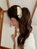 Kẹp tóc nơ satin họa tiết gấu dễ thương_T03