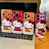 Ốp lưng Hello Kitty nơ đỏ có gương_O12 (Iphone, Huawei, Honor, OPPO, Vivo, Xiaomi & Redmi)