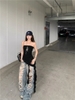 Áo quây ôm dáng phối quần jean rách phong cách streetwear_Q04