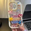 Ốp lưng Disney gấu Lotso & Winnie the Pooh kèm gương_O109 (Iphone, Huawei, Honor, OPPO, Vivo, Xiaomi & Redmi)