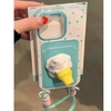 Ốp lưng 3D kèm ngăn đựng thẻ và dây đeo_O111 (Tất cả các dòng Iphone)