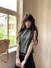 Áo sát nách chấm bi chân váy midi_V45