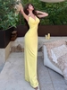 Váy dài cổ yếm nhún ngực_Y37