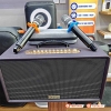 Loa Acnos Flac 36 Ver2, Bass 20cm, Công suất 200W, Bluetooth 5.0, Pin 4h-8h, Kèm 2 Tay Mic