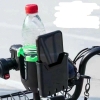 Kệ điện thoại kẹp + khay đựng chai nước cho xe đạp, xe đạp điện, xe đạp địa hình, xe đẩy trẻ em