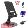 Kệ Giá đỡ điện Thoại, Máy Tính Bảng S701, K6, Kim Loại Xoay 360