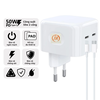 Bộ sạc TypeC-Lingting 50w 2 cổng TypeC cho IP/ipad