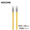 Cáp sạc TypeC-TypeC 100W WEKOME WDC-188 (2 đầu TypeC)