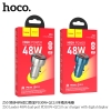 Tẩu Sạc điện thoại trên ô tô Hoco Z50 48w pd30w+qc3.0