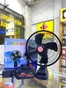 Quạt tích điện dùng pin rời 10 cell 48V Metal model (có xoay)