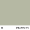 Creamy White